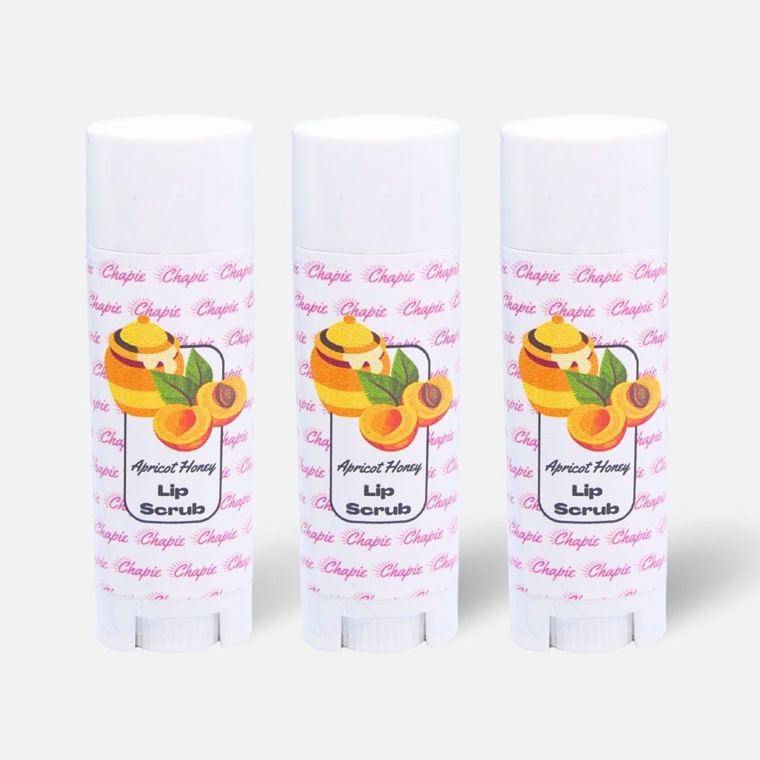 Chapie's Premium All Natural Lip Scrub - 3 Pack
