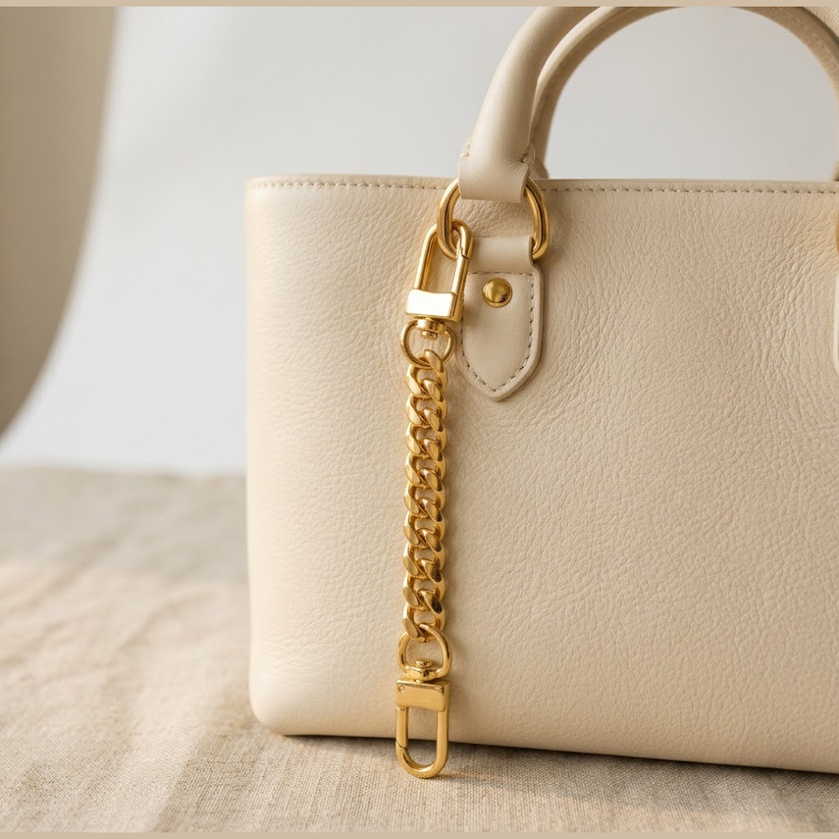 8" Mini Gold Purse Chain