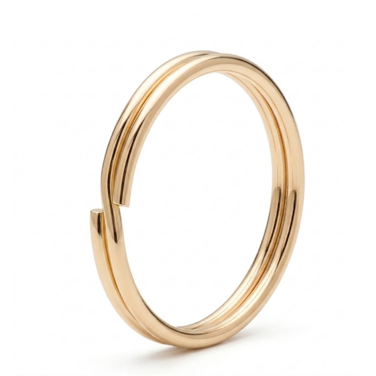 Gold Key Ring