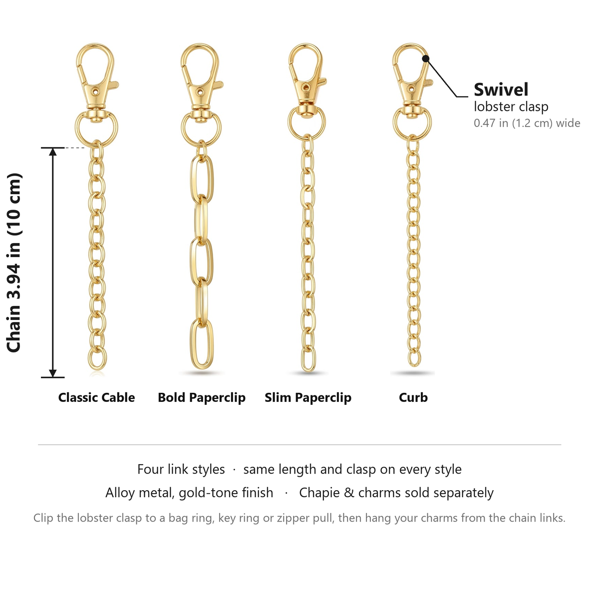 Gold Charm Chain