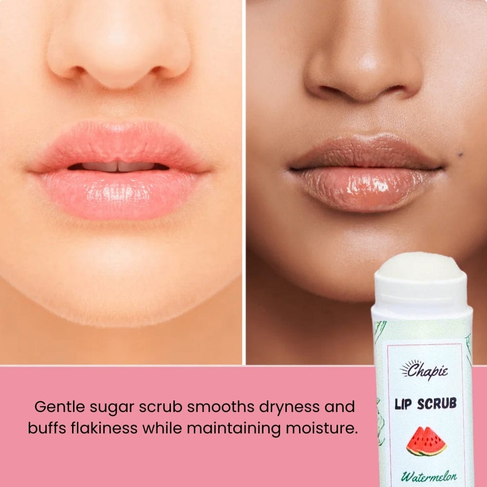 Chapie's Premium All Natural Lip Scrub - 3 Pack
