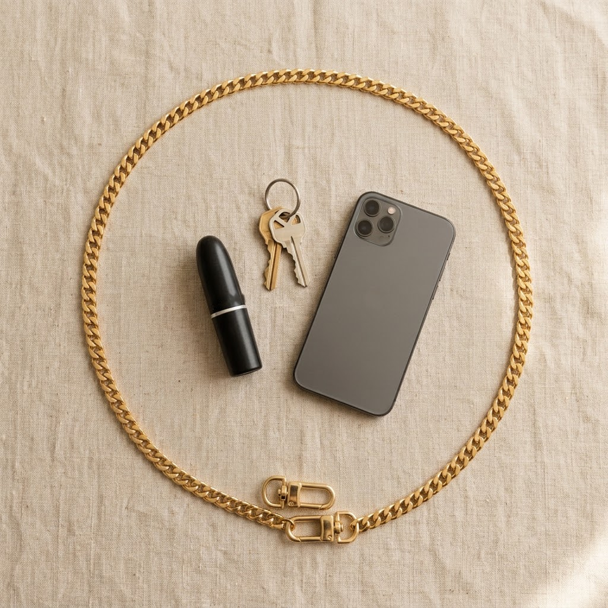 Gold Crossbody Chain