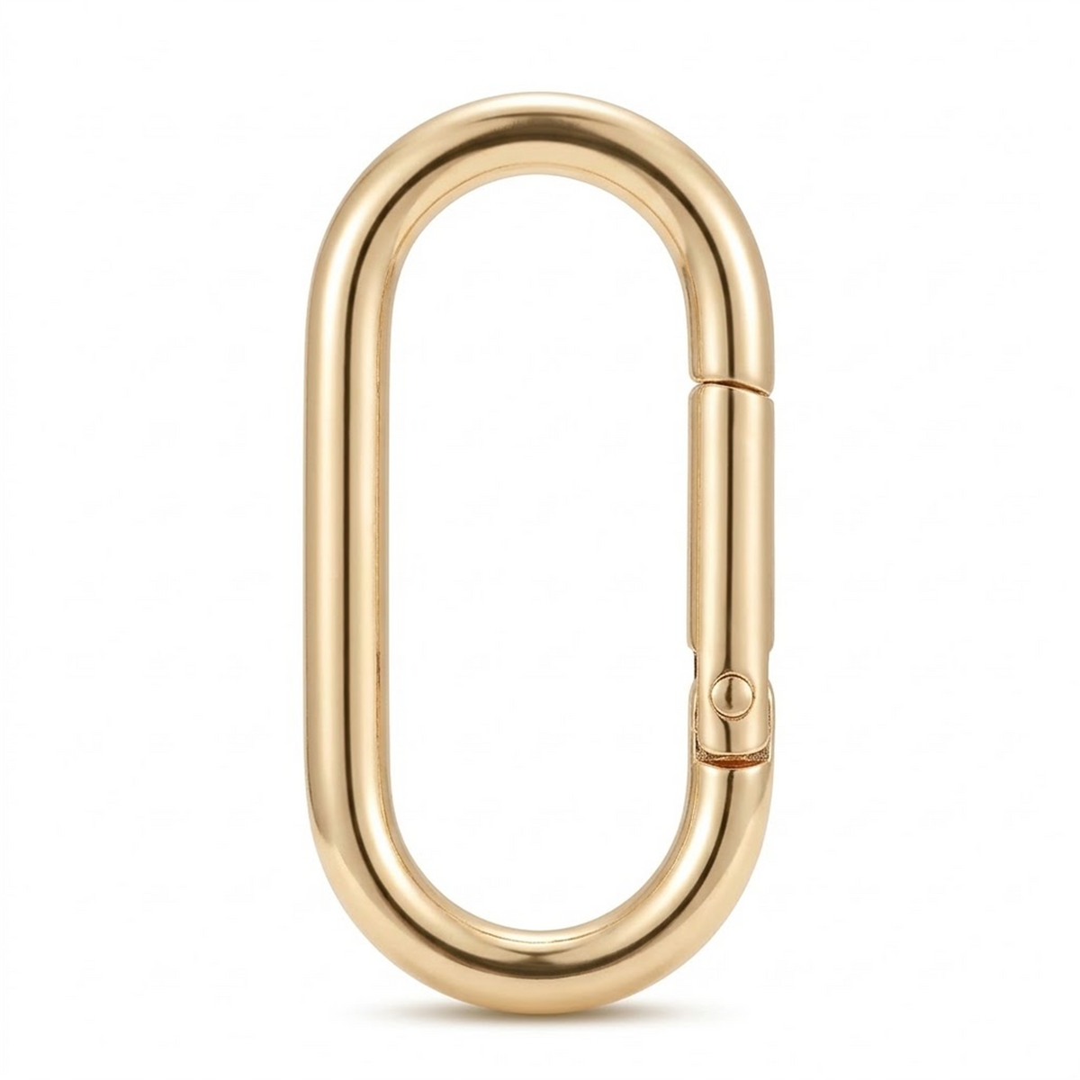 Gold Oval Clip
