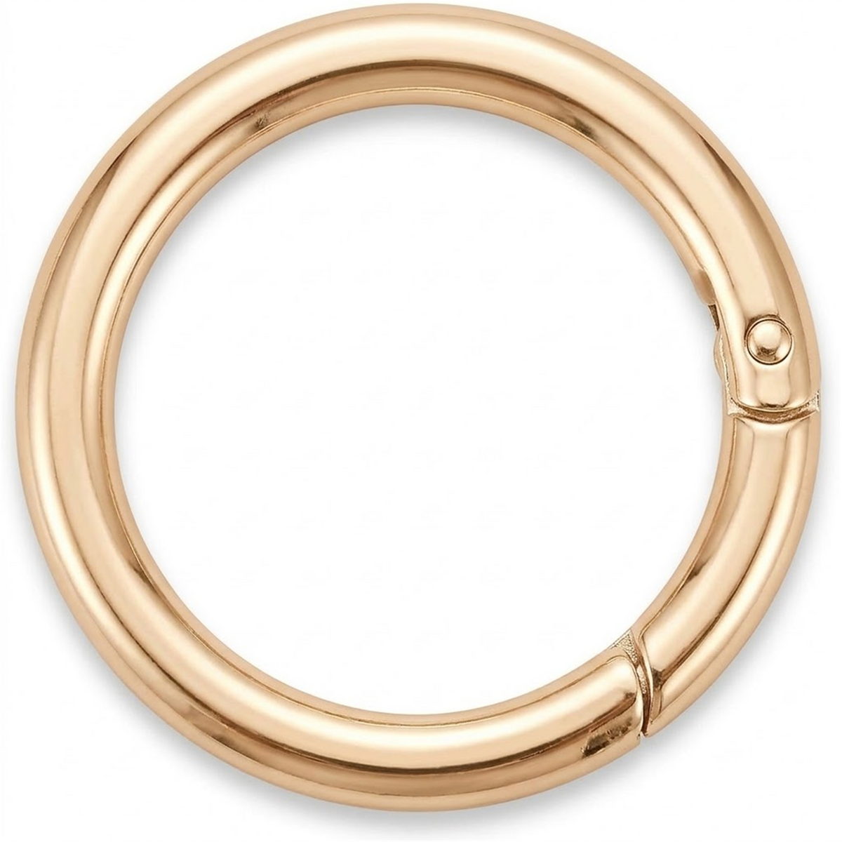 Gold Round Clip