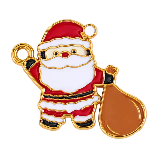 Waving Santa